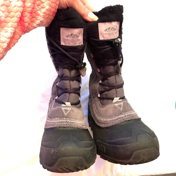 The North Face Heat Seeker waterproof insulated winter boots SZ 6 Worn 2X - Picture 5 of 15